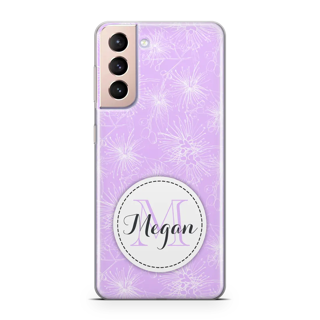 Samsung S21 FE Lavender Lilly Case