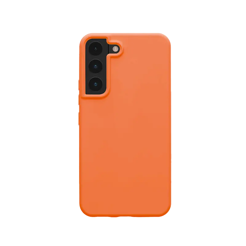Samsung S21 FE Orange Silicone case