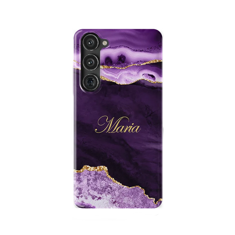 Samsung S23 case purple agate