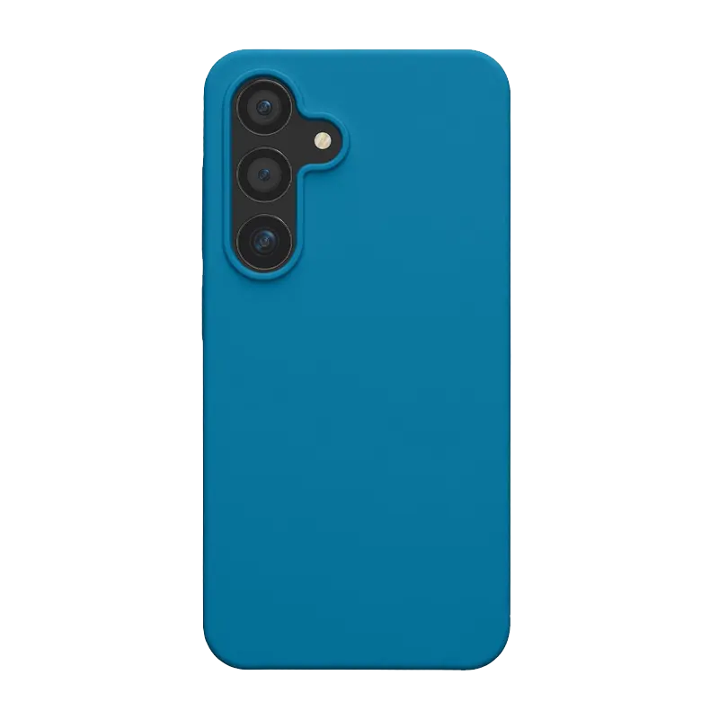 Samsung S24 blue silicone case