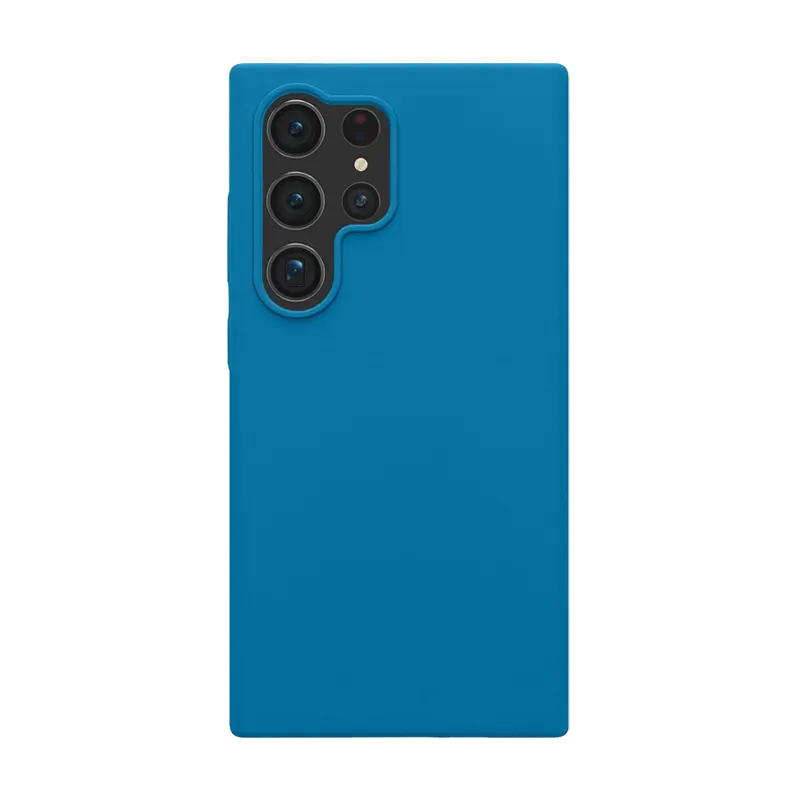 Samsung S24 ultra blue silicone case