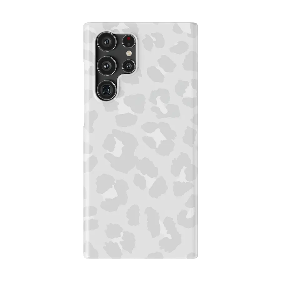 Snow Leopard Samsung S24 Ultra Case