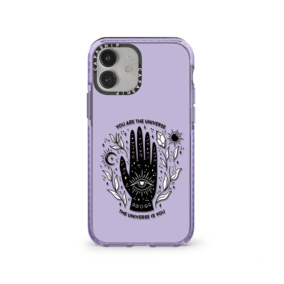 The Evil Eye iPhone 12 Case Purple Tint