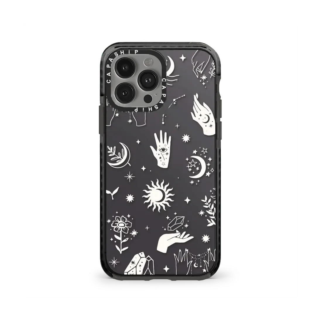 The Evil Eye iPhone 12 pro Case Black Smoke