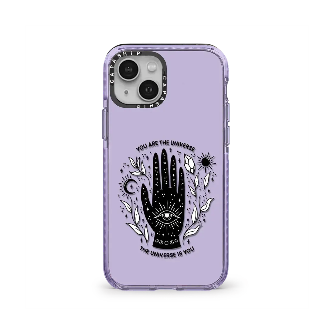 The Evil Eye iPhone 13 Case Purple Tint