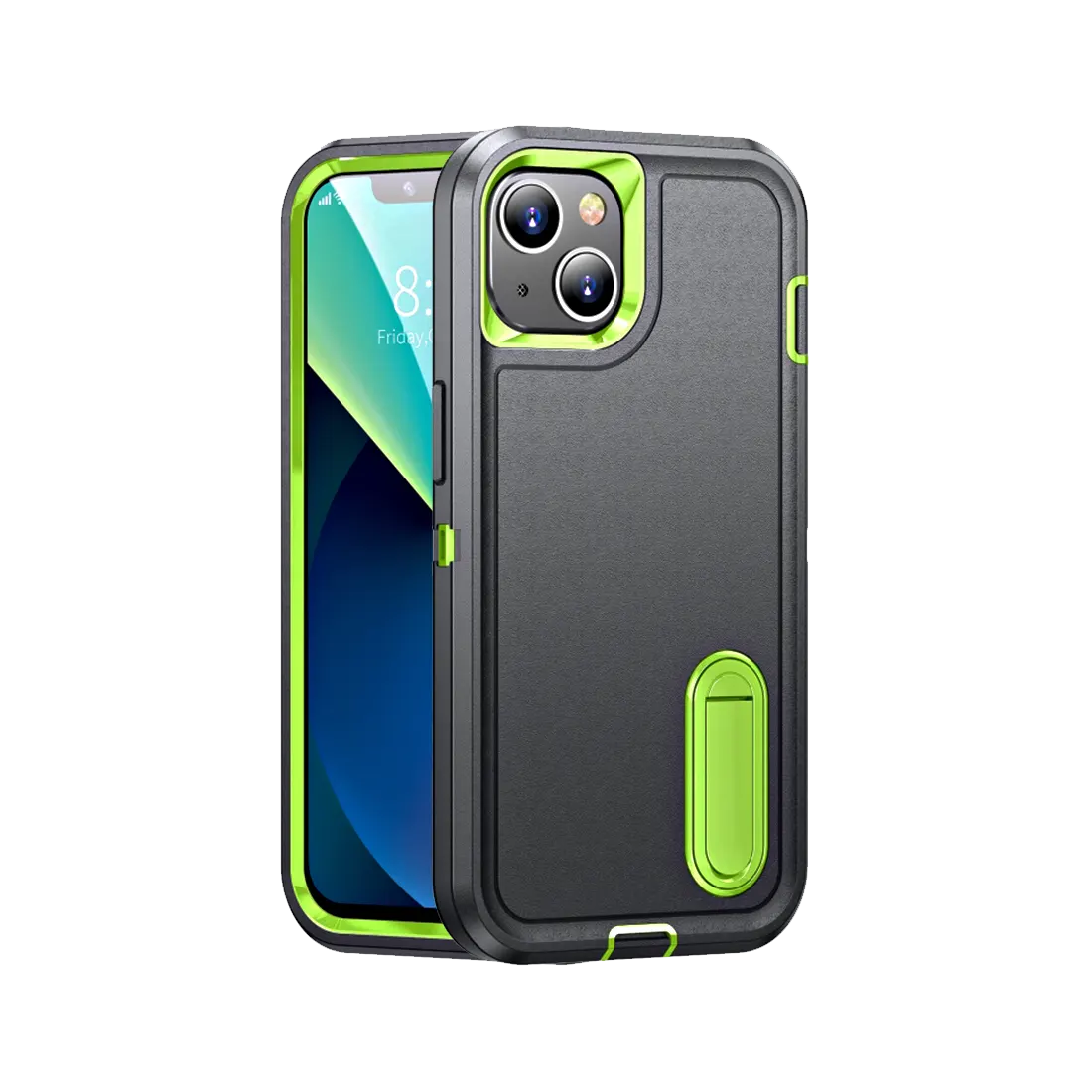 Triple Armour iphone 13 case lime