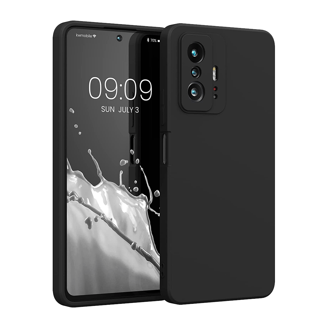 Xiaomi-11T-Silicone-Case Black