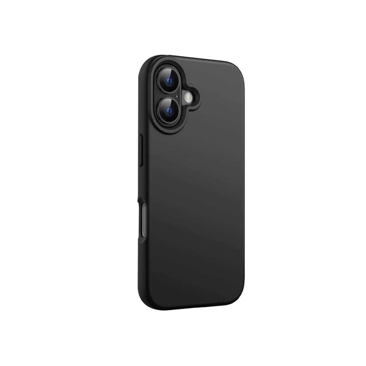 black silicone iphone 16 case