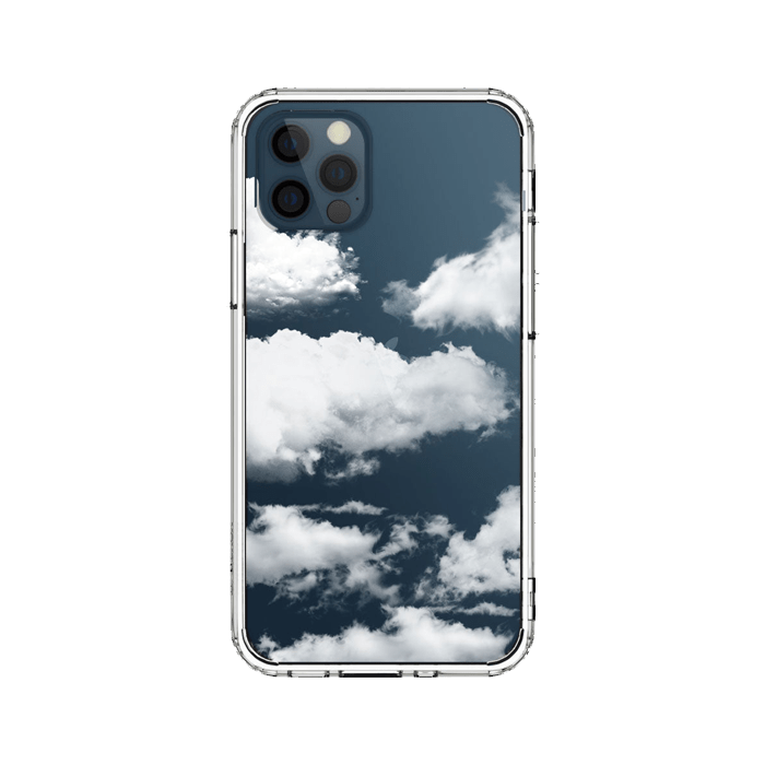 cloudy skies iphone-12-pro-max-bumper-case