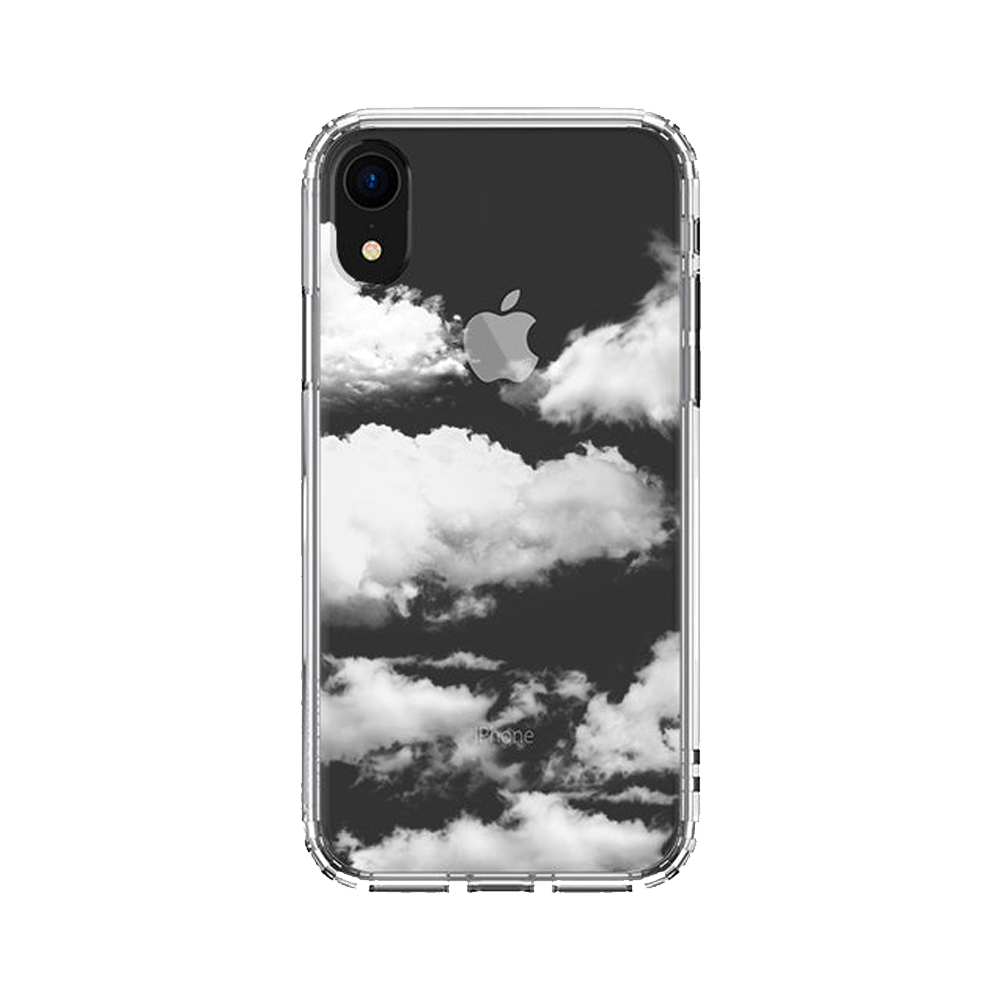 cloudy skies iphone xr case