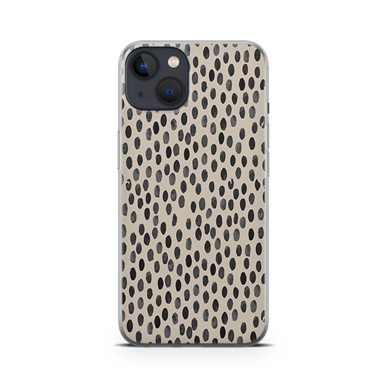 coffee polka iPhone 13 case