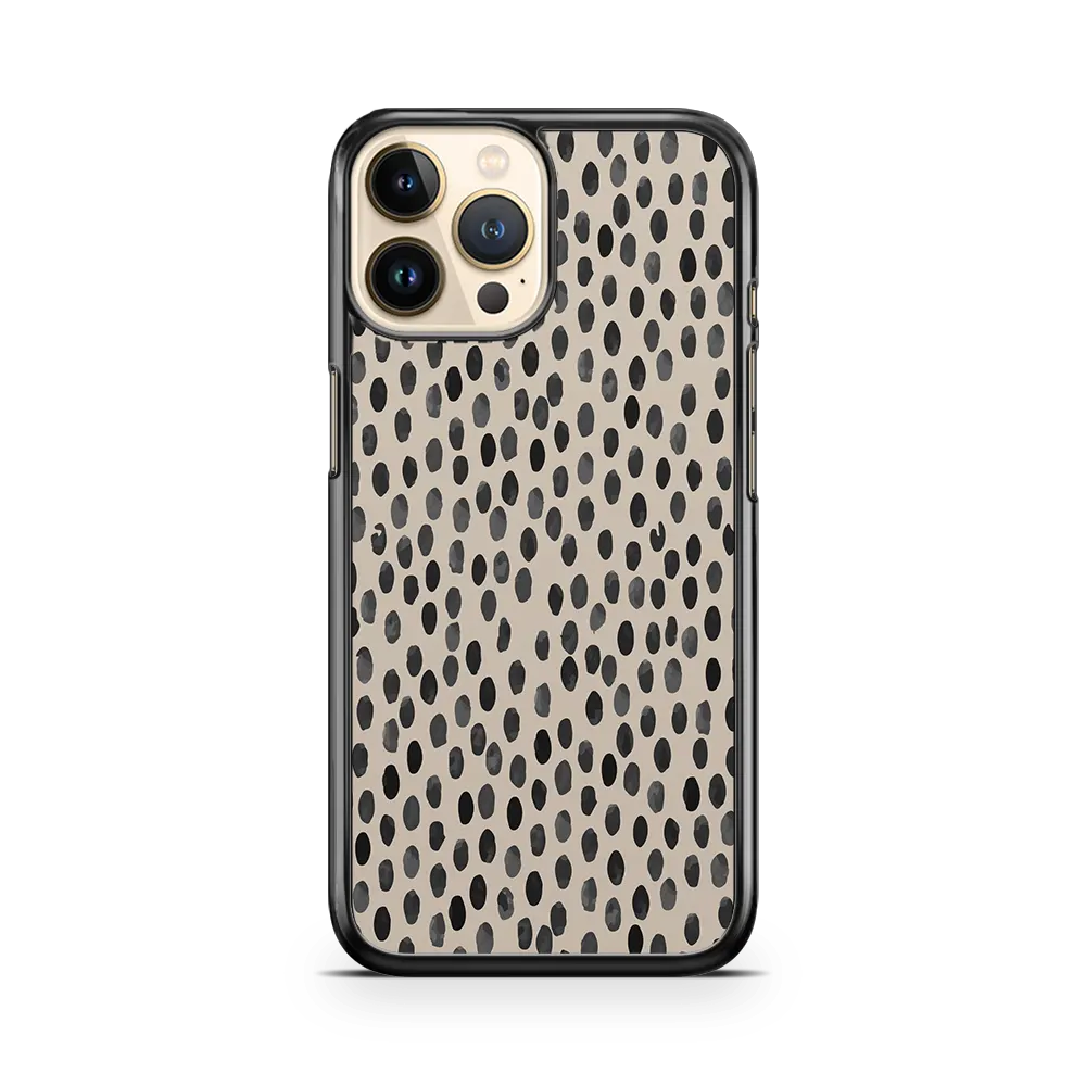 coffee polka iphone 13 pro max case