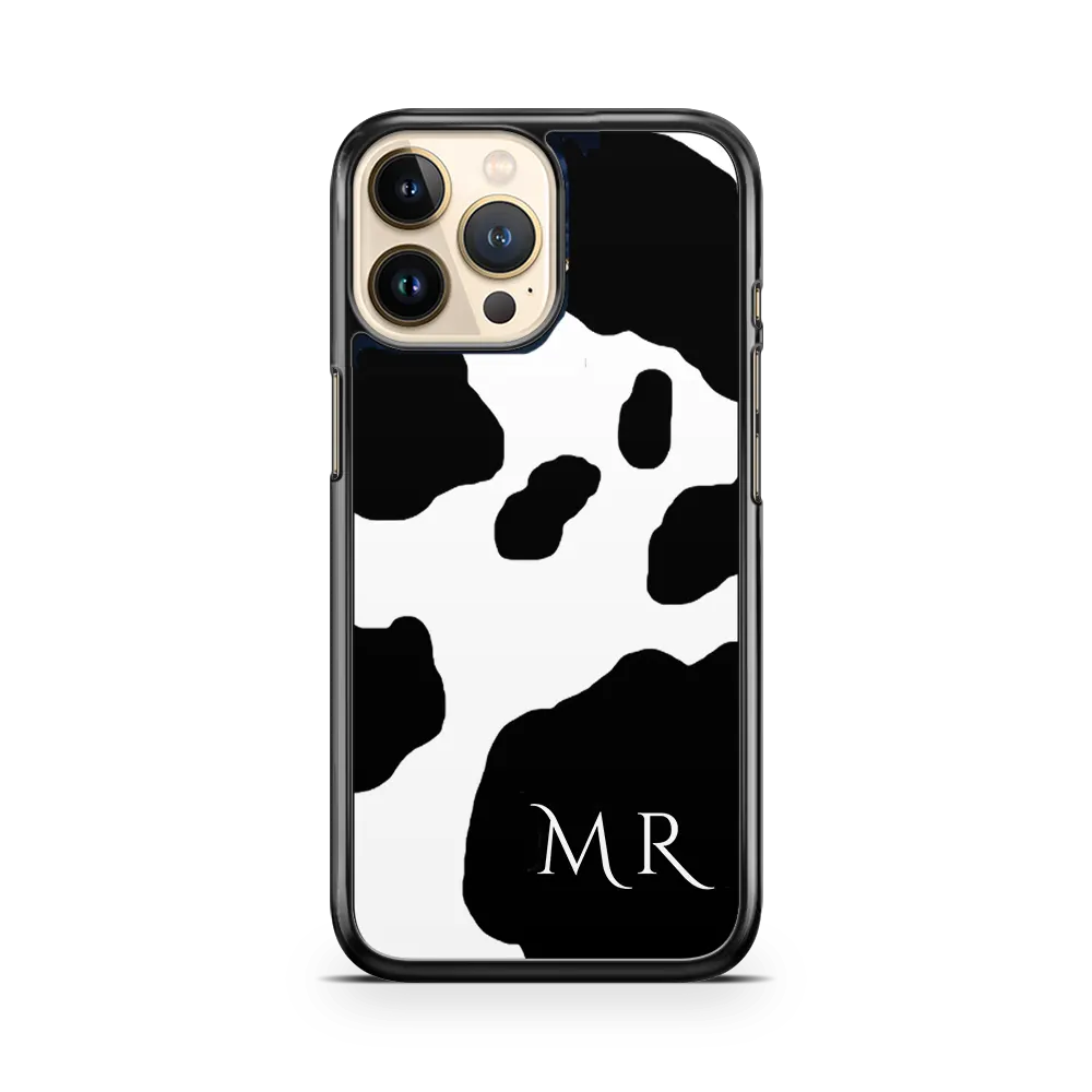 cow print custom iphone 11 pro max case