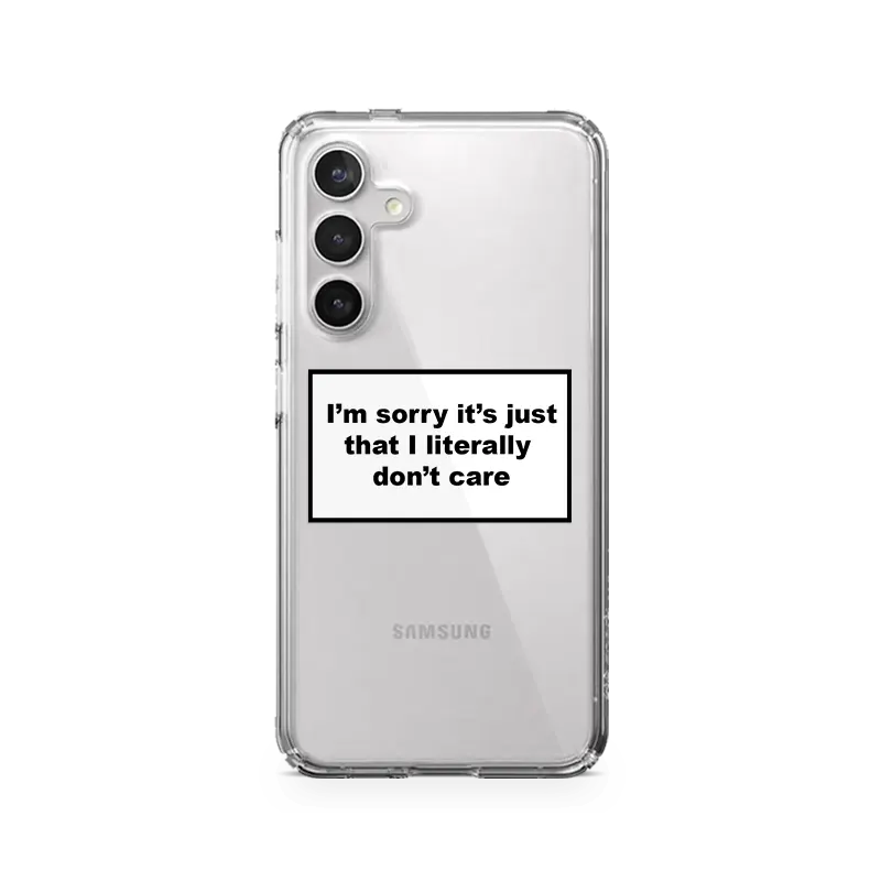 dont care samsung a55 case