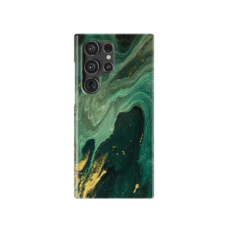 emerald swirl samsung s25 ultra case