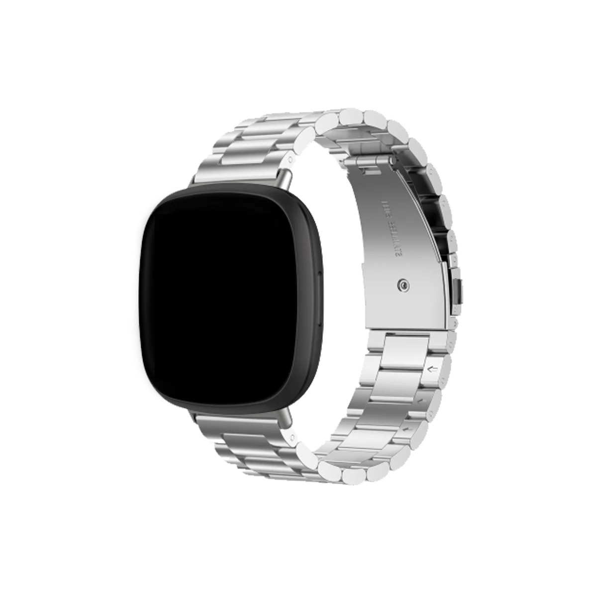 fitbit sense 2 stainless steel strap silver