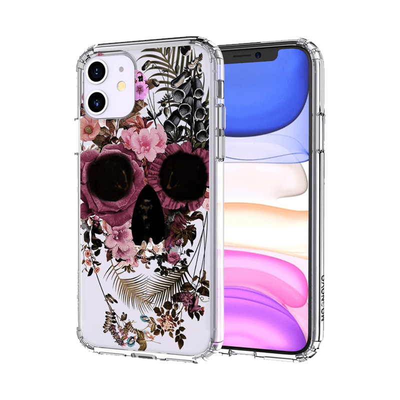 floral-skull-iphone-11-case