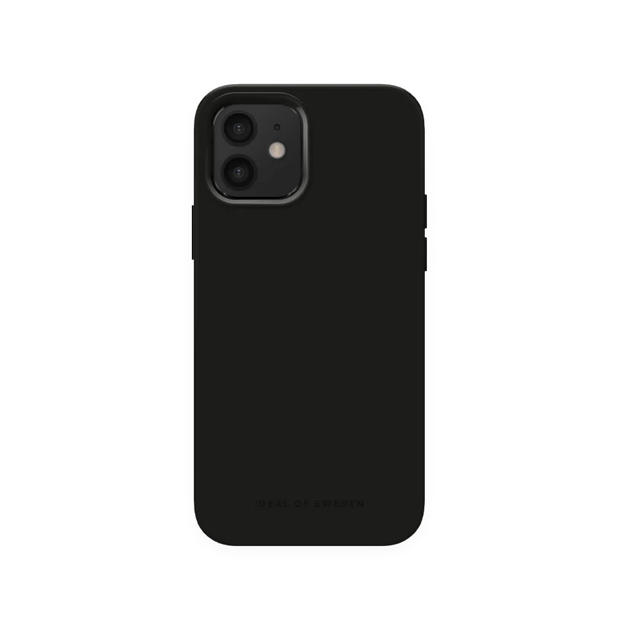 iPhone 12 black silicone case