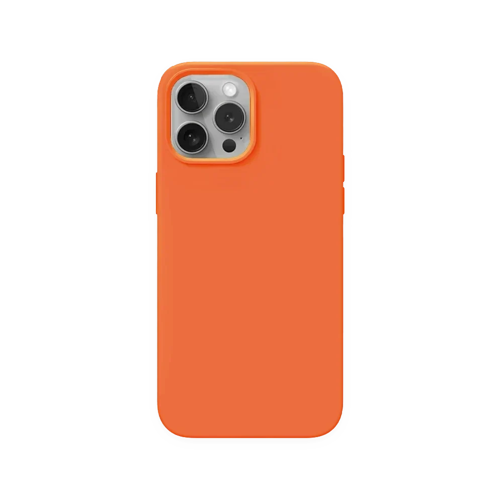 iphone 11 pro max silicone case orange