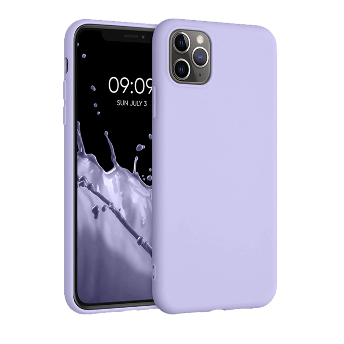 iphone 11 pro silicone case lavender