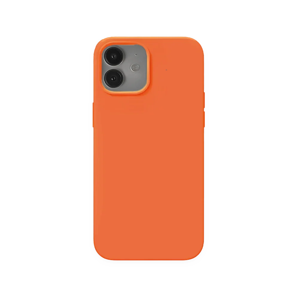 iphone 11 silicone case orange