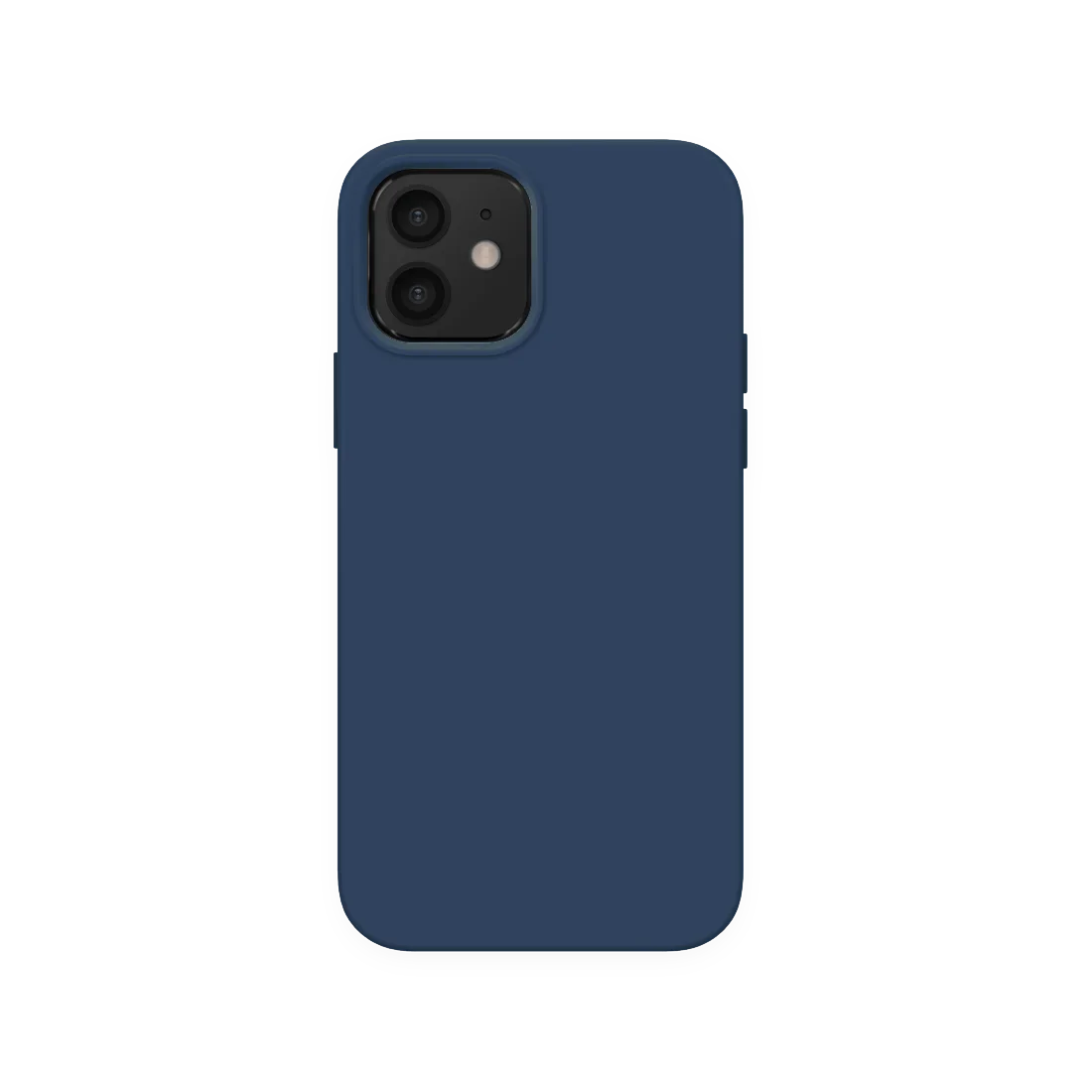 iphone 12 navy silicone case