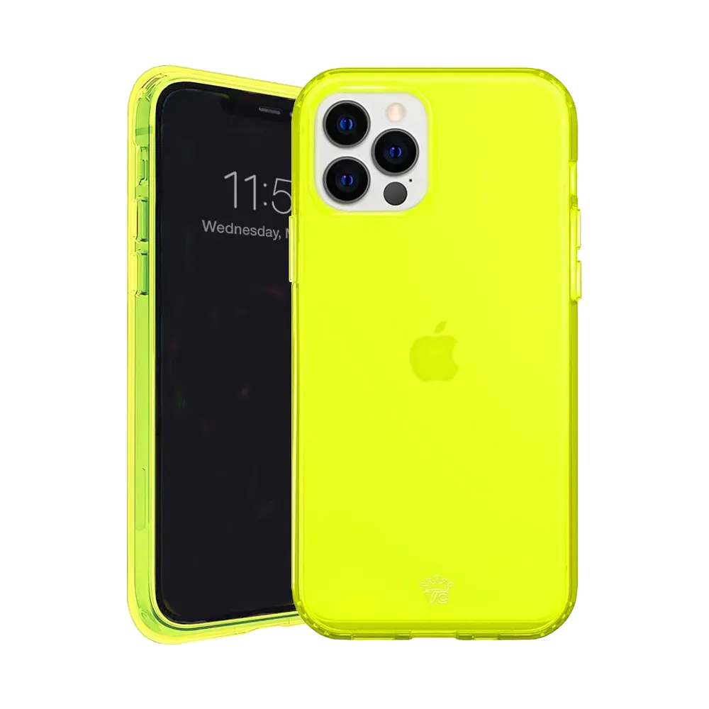 iphone 12 pro max neon block case