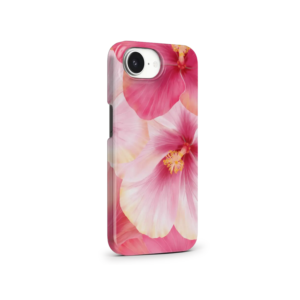 iphone 16e case - hibiscus