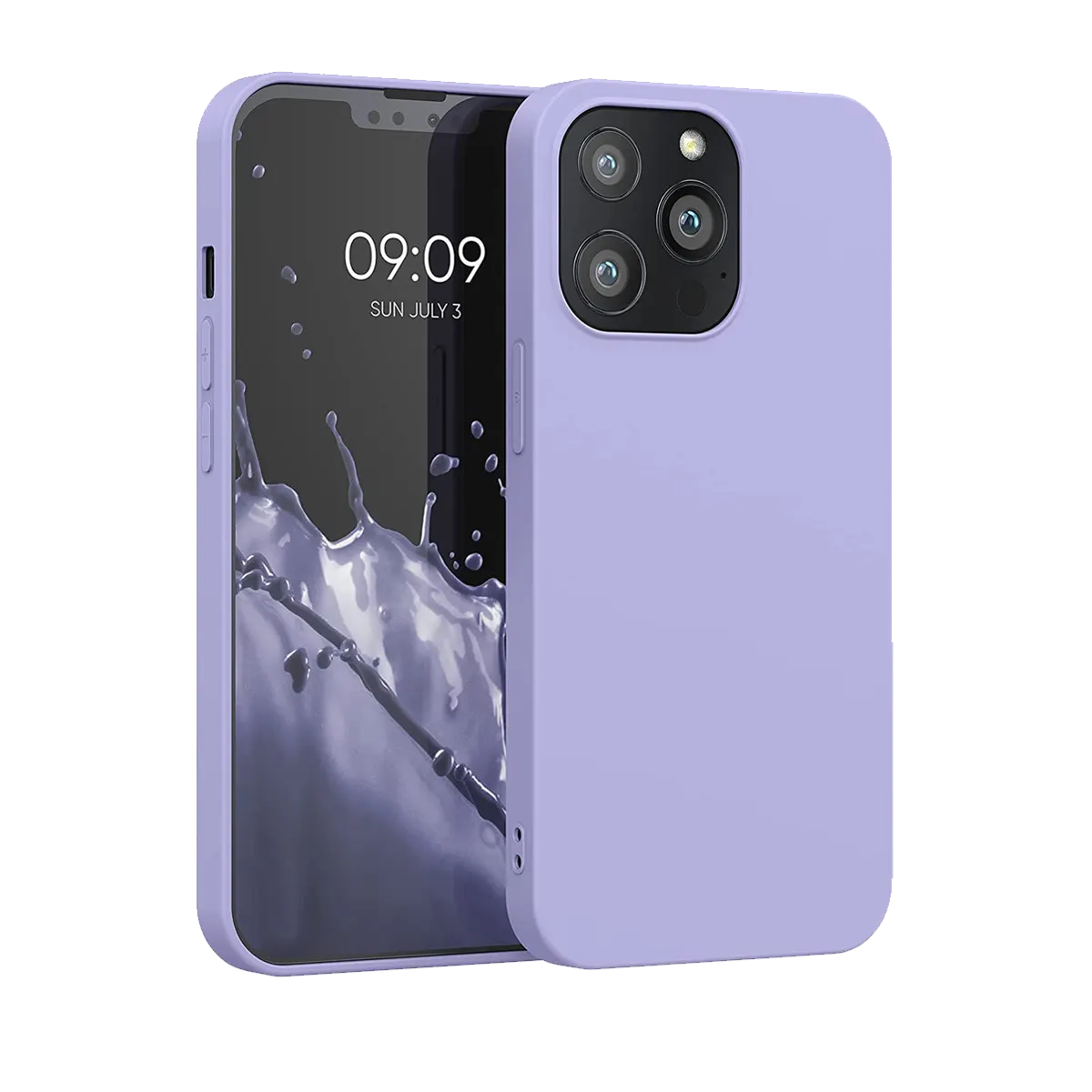 lavender silicone iphone 14 pro Max case