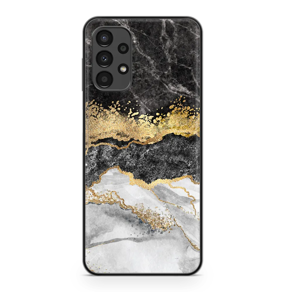 marble split samsung a13 cover
