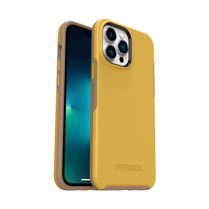 otterbox symmetry iphone 13 pro case yellow