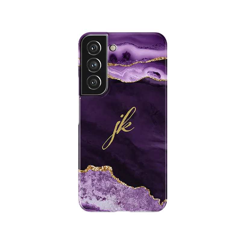 purple agate Samsung S21 FE Snap Cover