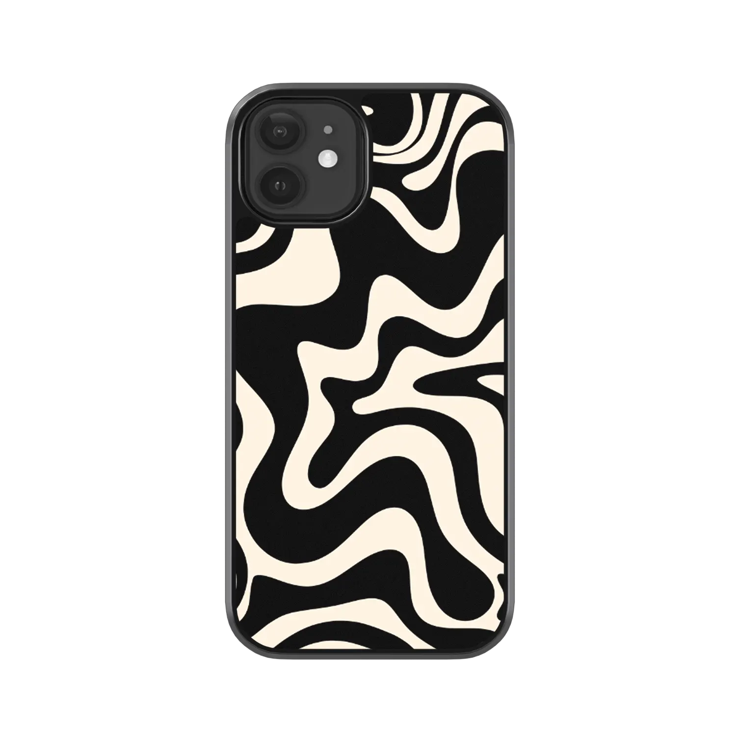 retro swirl iphone 12 case