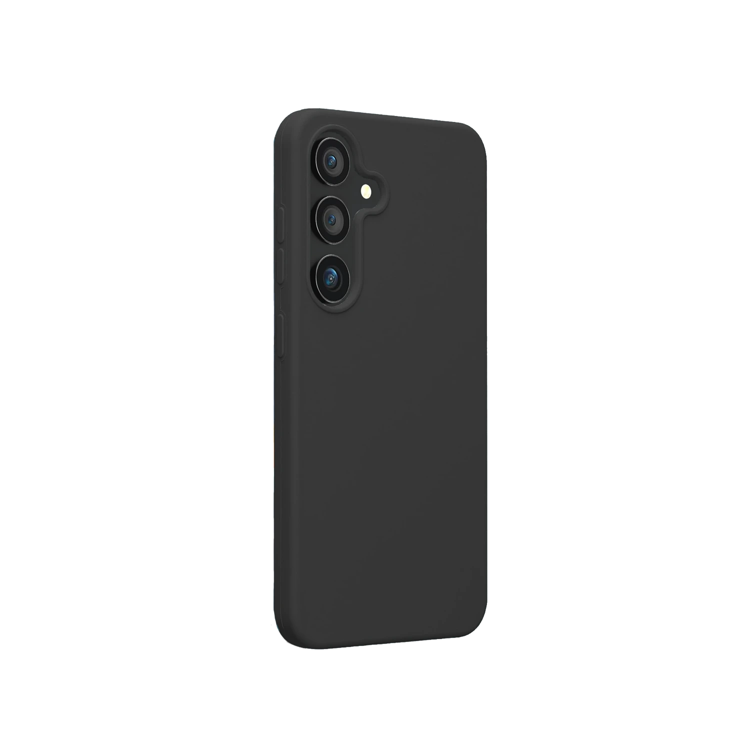 samsung-S25-fe case - black silicone