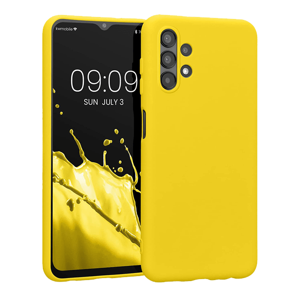 samsung-a13-yellow-silicone-case