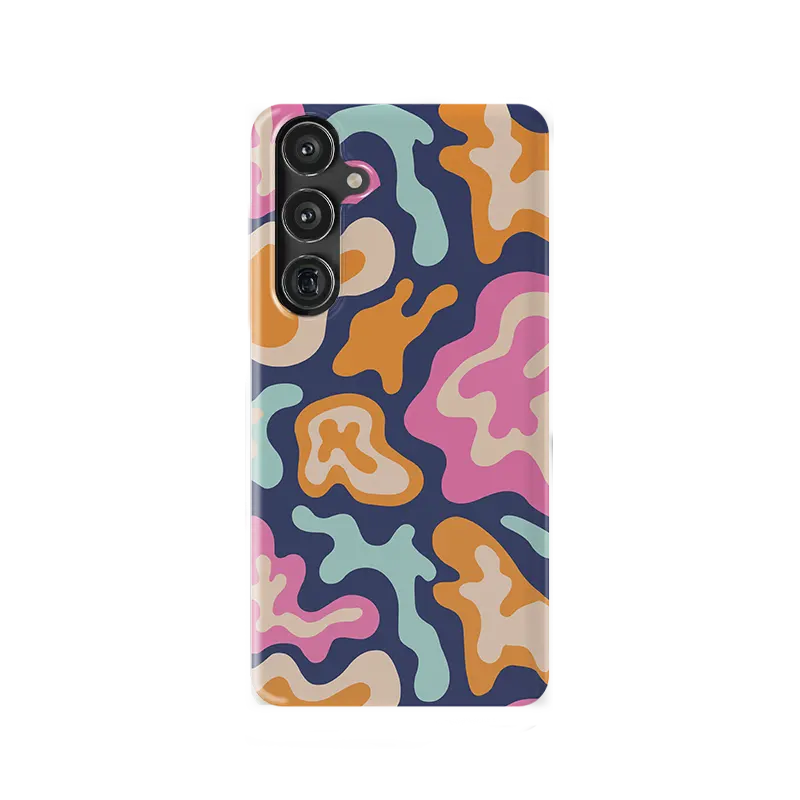 samsung a54 case midnight floral