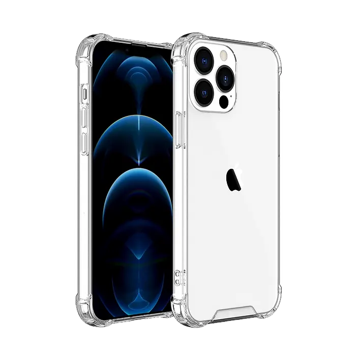 shockproof series iphone 11 pro clear case front