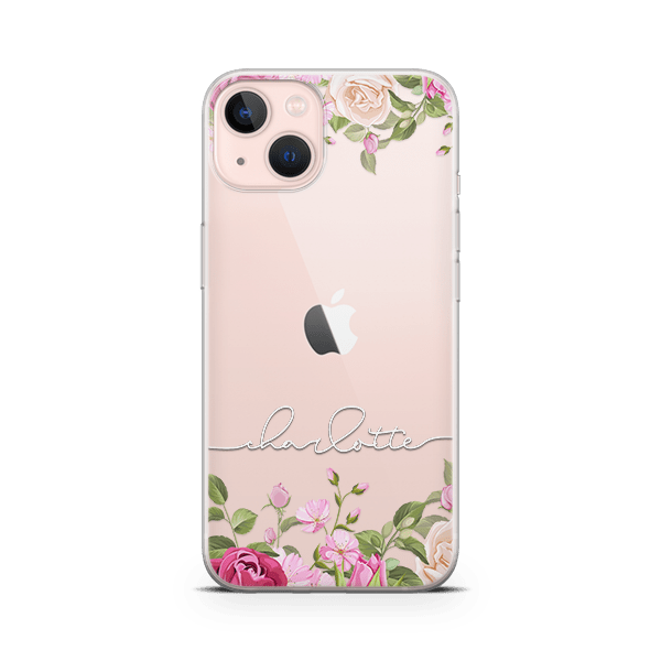 spring dream iPhone 13 case pink