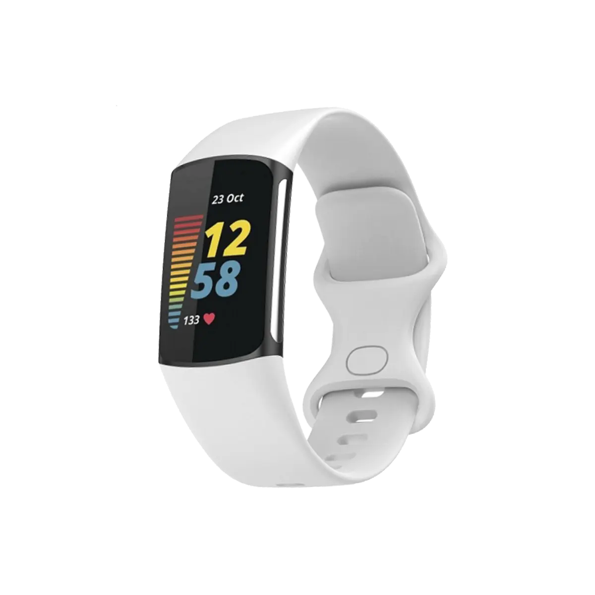silicone-Fitbit-Charge-6-strap-white
