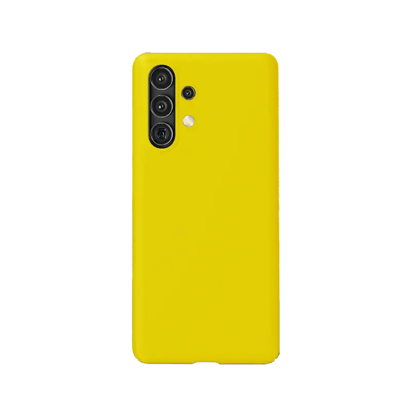 yellow silicone samsung a13 case